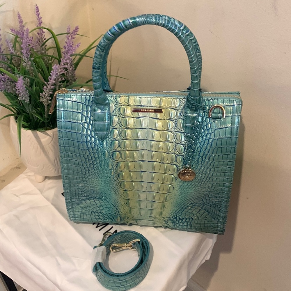 Brahmin Caroline Seafoam Ombré Melbourne - Picture 1 of 16